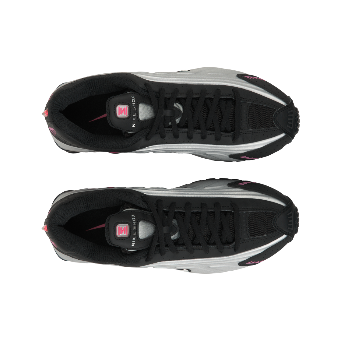 (W) 나이키 샥스 R4 블랙 핑크시클((W) Nike Shox R4 Black Pinksicle) - 5