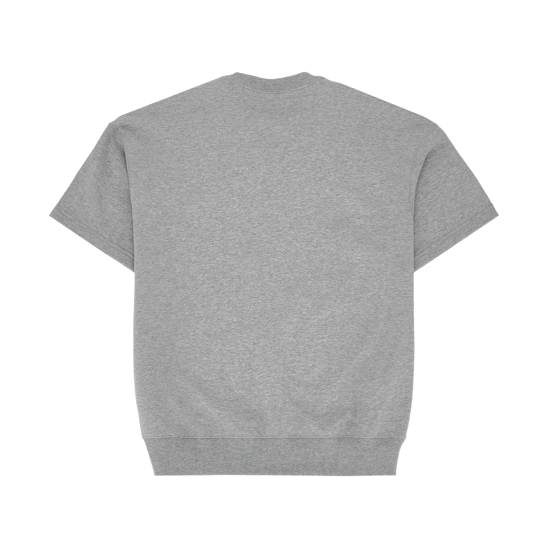 나이키 솔로 스우시 숏슬리브 프렌치 테리 탑 다크 그레이 헤더 - 아시아(Nike Solo Swoosh Short Sleeve French Terry Top Dark Grey Heather - Asia) - 2
