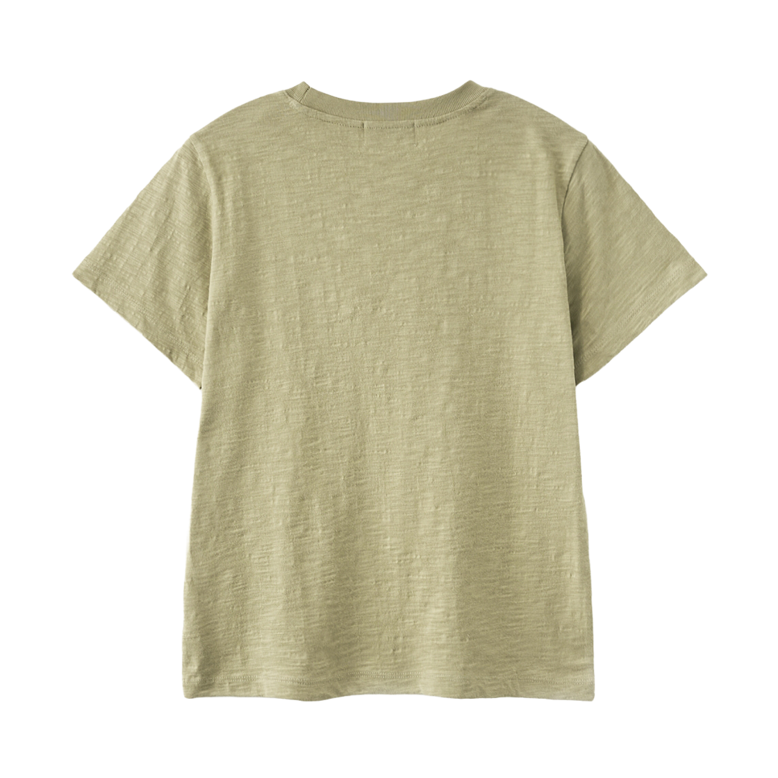 세터 우먼 I LOVE 슬럽 반팔 티셔츠 카키(SATUR W I LOVE Slub T-Shirt Khaki) - 2