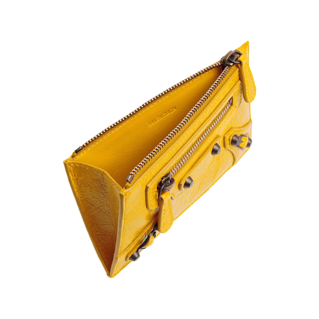 발렌시아가 르 시티 롱 코인 앤 카드 홀더 마지 옐로우(Balenciaga Le City Long Coin and Card Holder In Marge Yellow) - 3