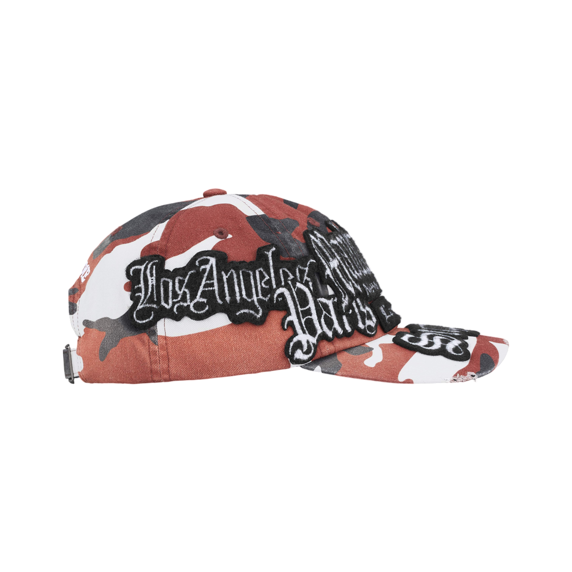 슈프림 시티 패치스 6-패널 레드 카모 - 26SS(Supreme City Patches 6-Panel Red Camo - 26SS) - 3