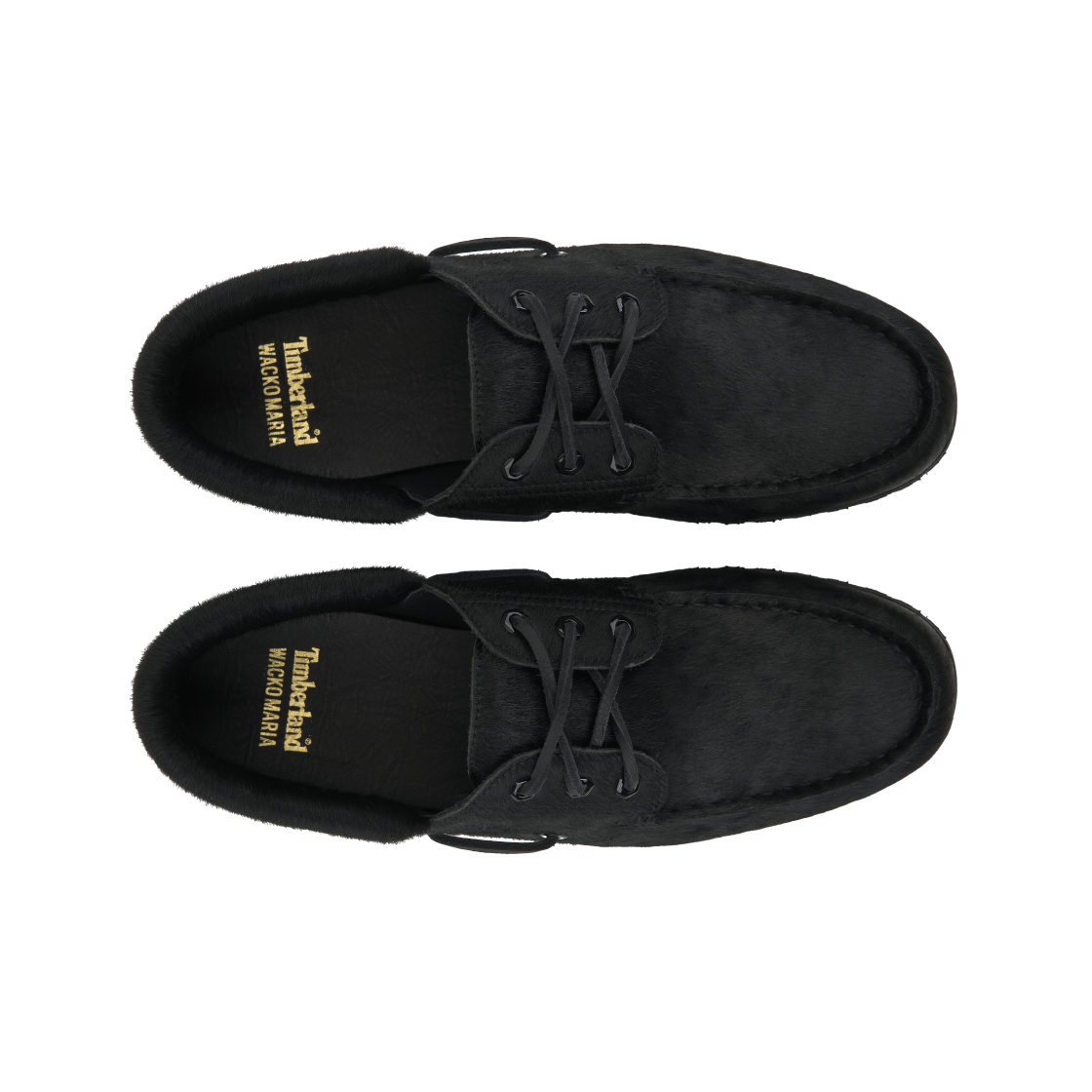 팀버랜드 x 와코 마리아 3 아이 어센틱 보트 슈즈 블랙 - 와이드(Timberland x Wacko Maria 3-Eye Authentic Boat Shoes Black - Wide) - 5