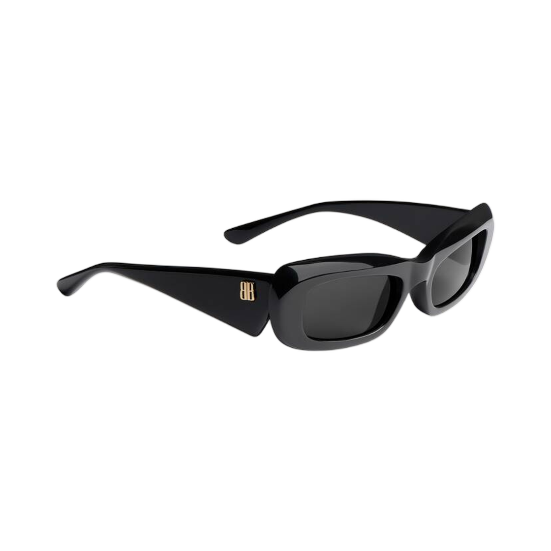 발렌시아가 디바 렉탱글 선글라스 블랙(Balenciaga Diva Rectangle Sunglasses In Black) - 3