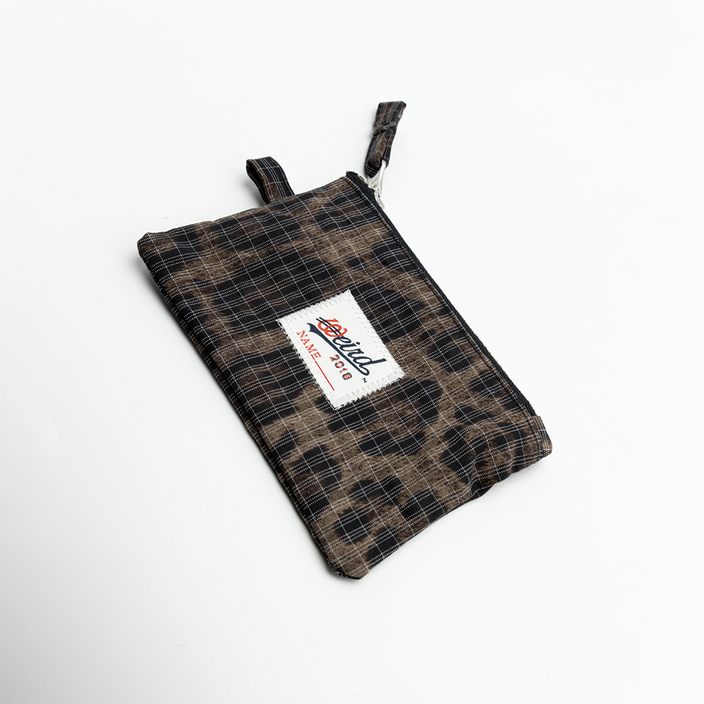 위얼드월드 레오파드 지퍼 슬림 카드 홀더(Weird World Leopard Zip Slim Card Holder) - 3