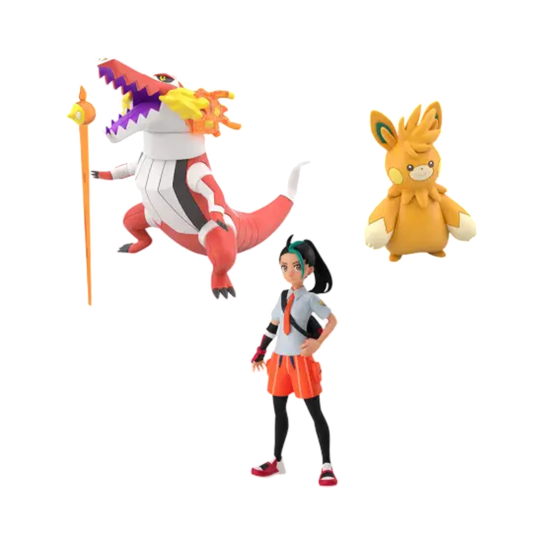 포켓몬 스케일 월드 팔데아지방 네모 & 라우드본 & 빠르모트(Pokemon Scale World Paldea Region Nemona & Skeledirge & Pawmot) - 1