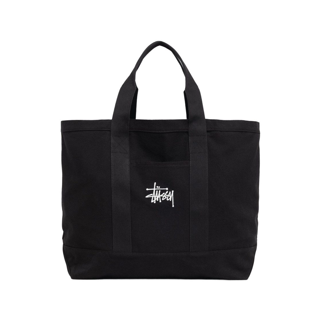 스투시 캔버스 엑스트라 라지 토트백 블랙(Stussy Canvas Extra Large Tote Bag Black)
