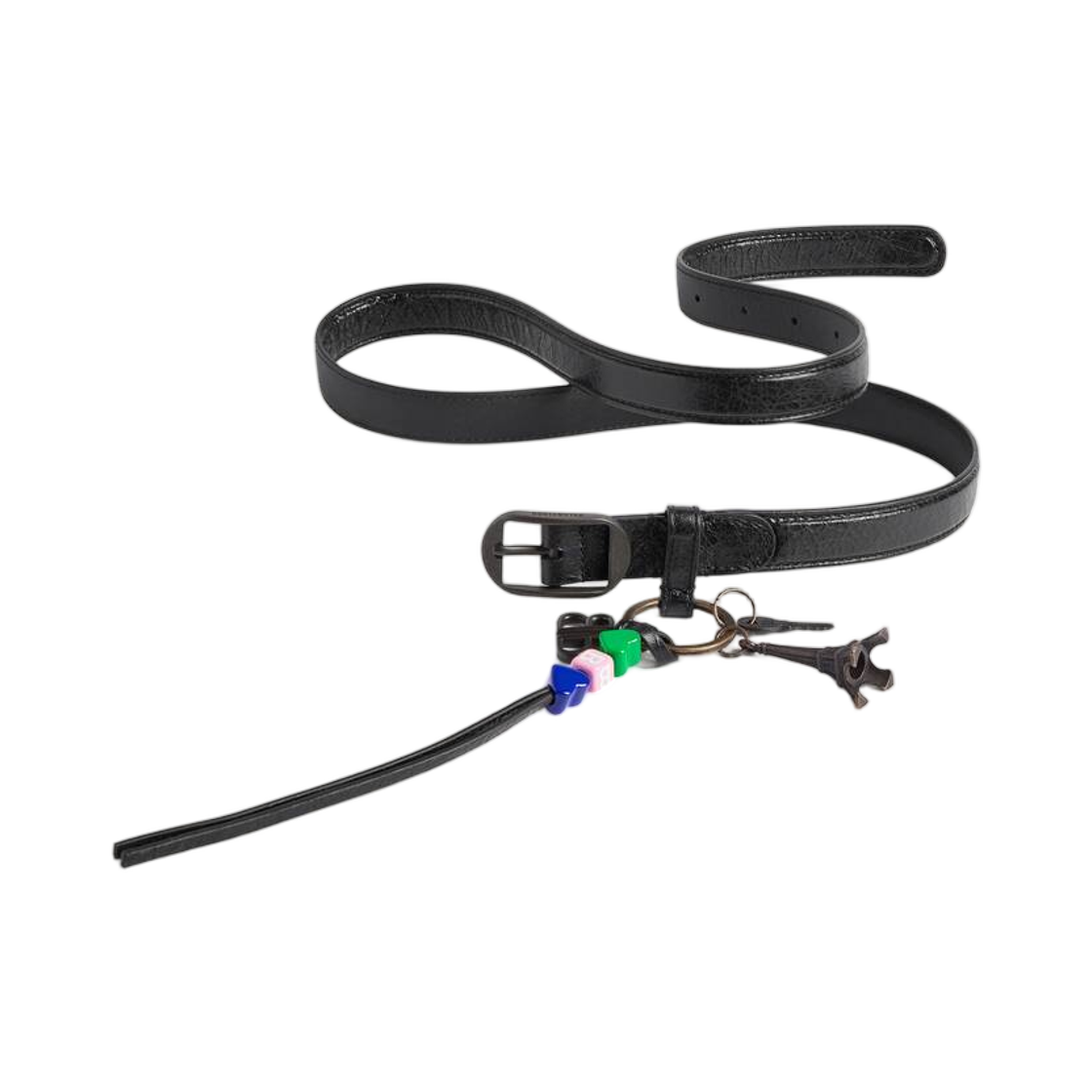 발렌시아가 르 시티 벨트 참 블랙(Balenciaga Le City Belt with Charms In Black) - 2