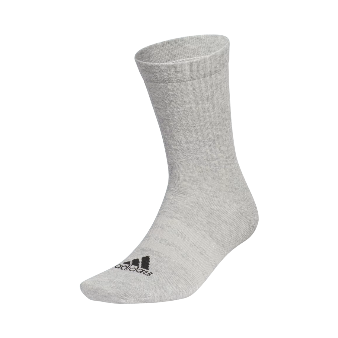 JN4518 Adidas Crew Socks Medium Grey Heather