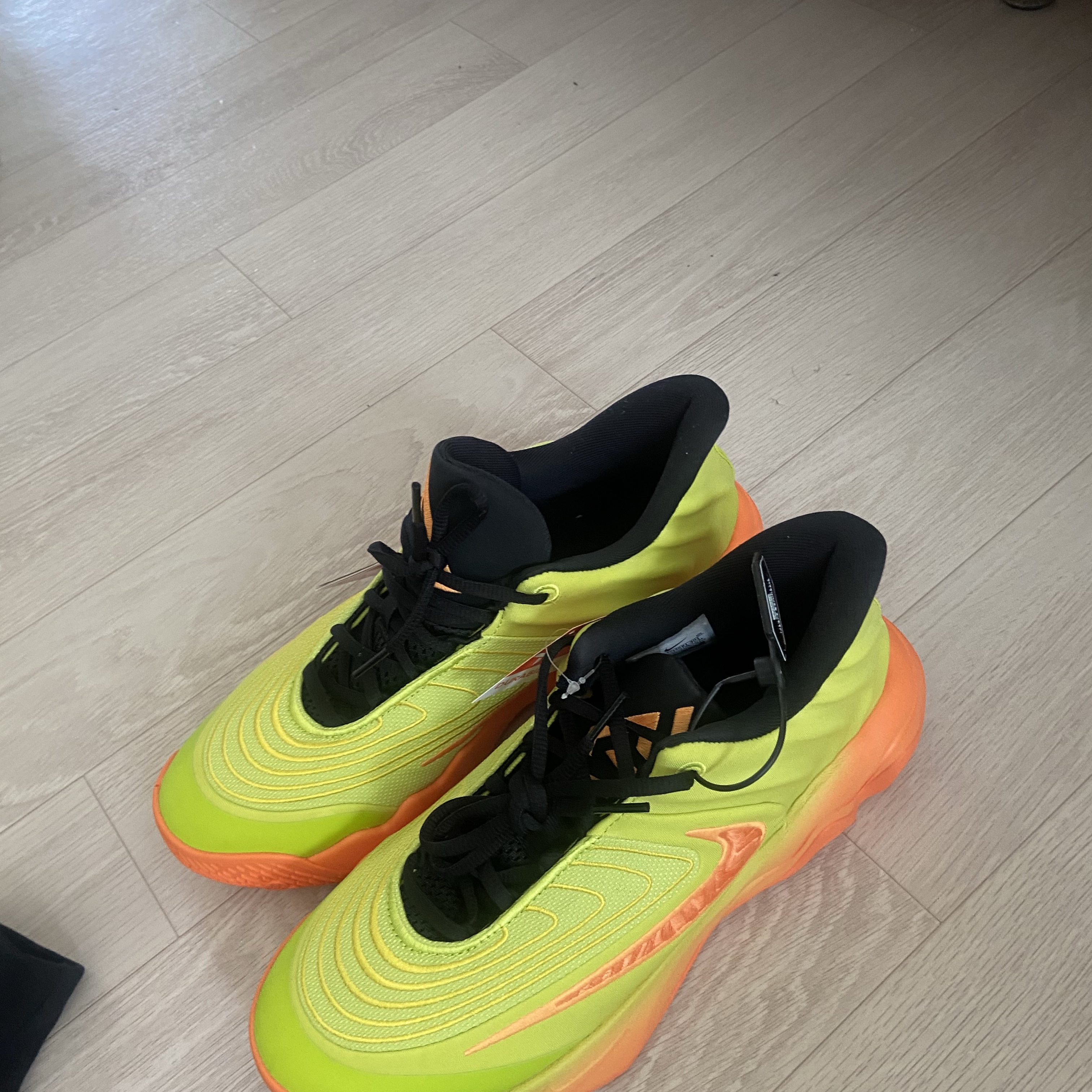 Nike Giannis Immortality 4 EP Cyber Sundial 착용 스타일
