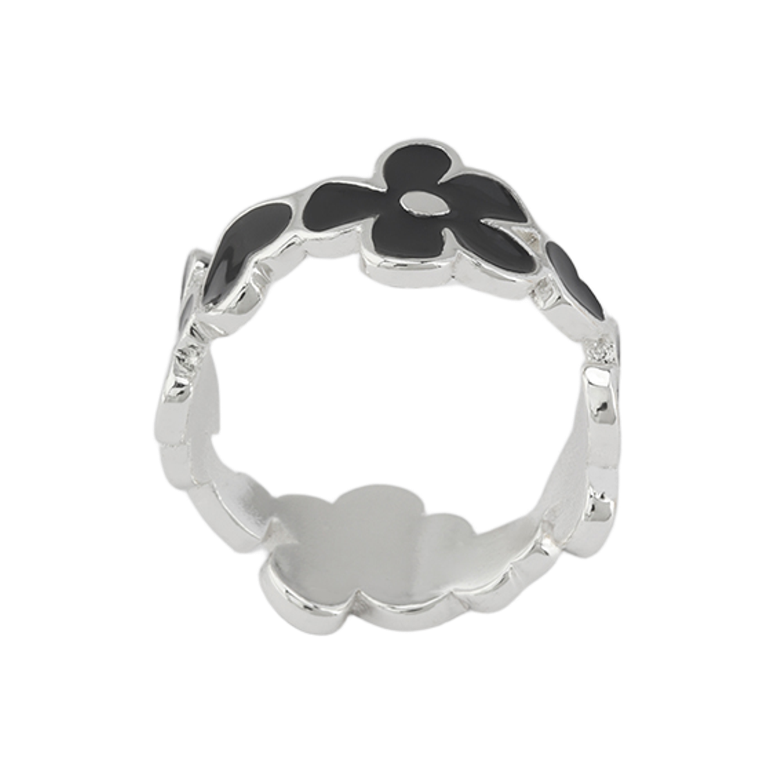 논논 블룸 패치 링 실버925(Nonenon Bloom Patch Ring Silver925) - 4
