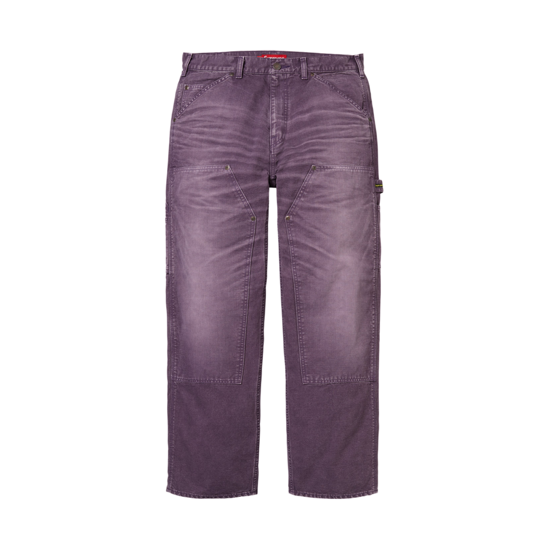 - Supreme Worn Double Knee Painter Pant Purple - 26SS
