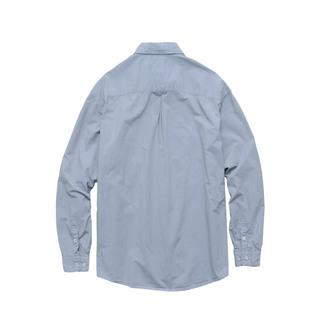 폴리테루 2 포켓 워크 셔츠 블루(Polyteru 2 Pocket Work Shirts Blue) - 2