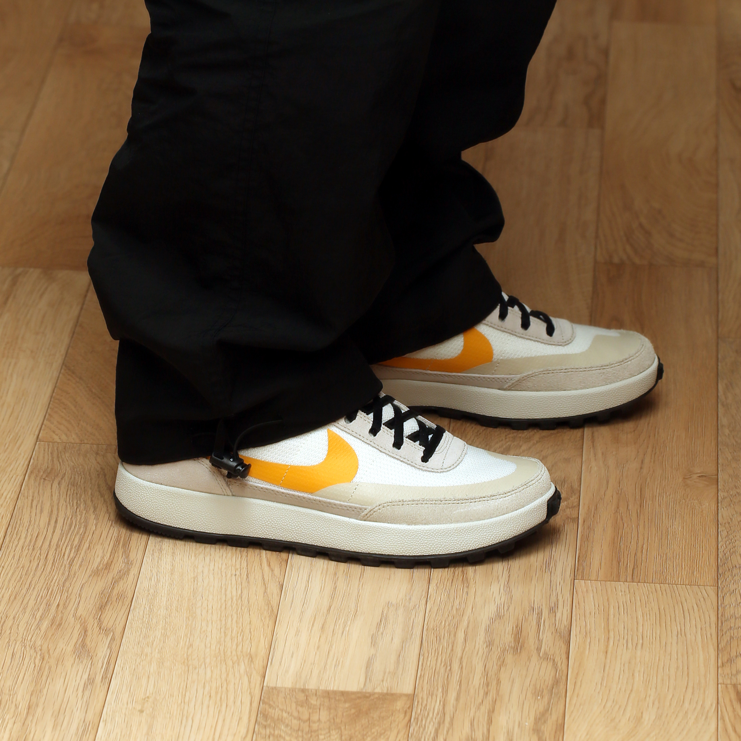 Nike x Tom Sachs General Purpose Shoe Pine Green University Gold 착용 스타일 - 6