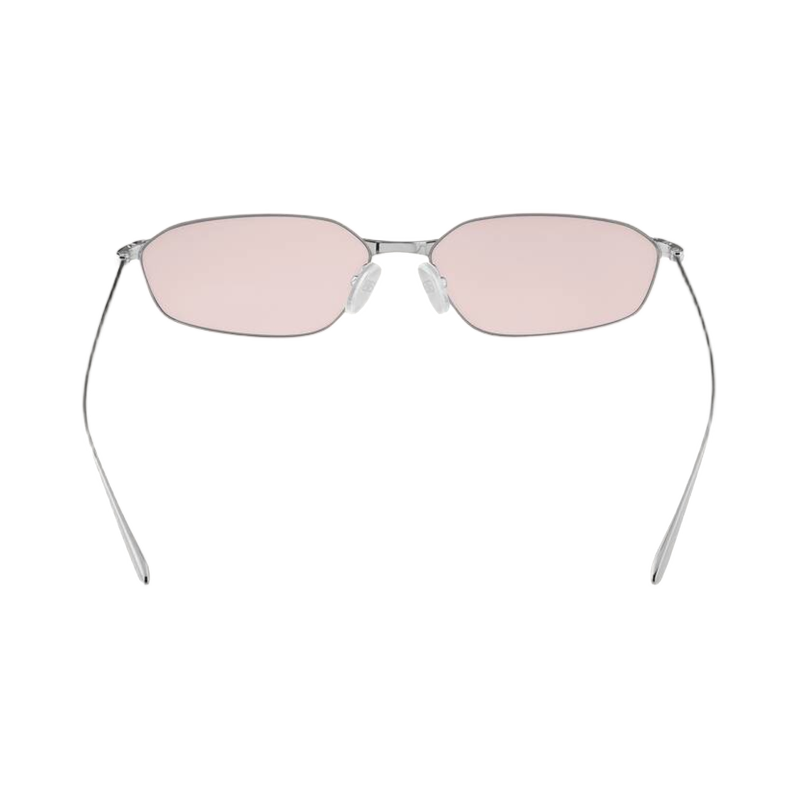 발렌시아가 인비저블 2.0 오발 선글라스 라이트 실버(Balenciaga Invisible 2.0 Oval Sunglasses In Light Silver) - 2