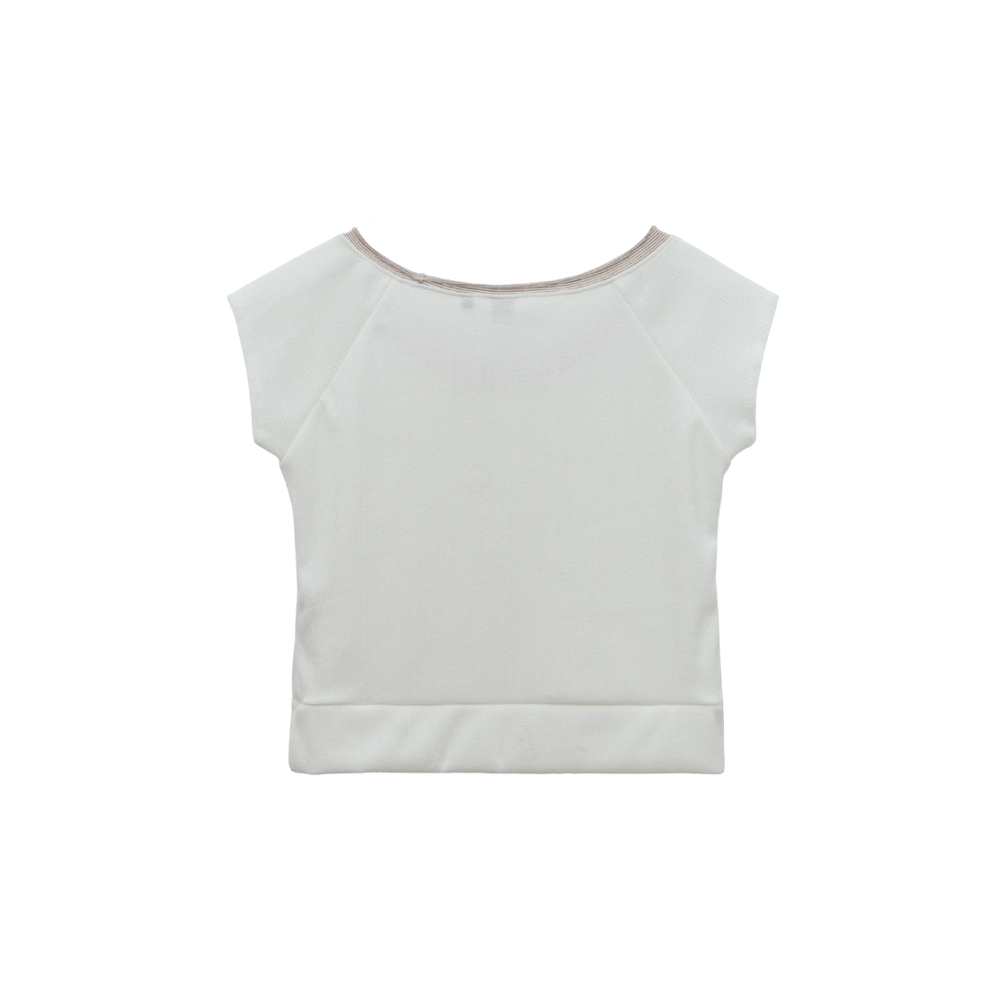 폴리테루 우먼 피크 포켓 티 화이트(Polyteru Women Peek Pocket Tee White) - 2