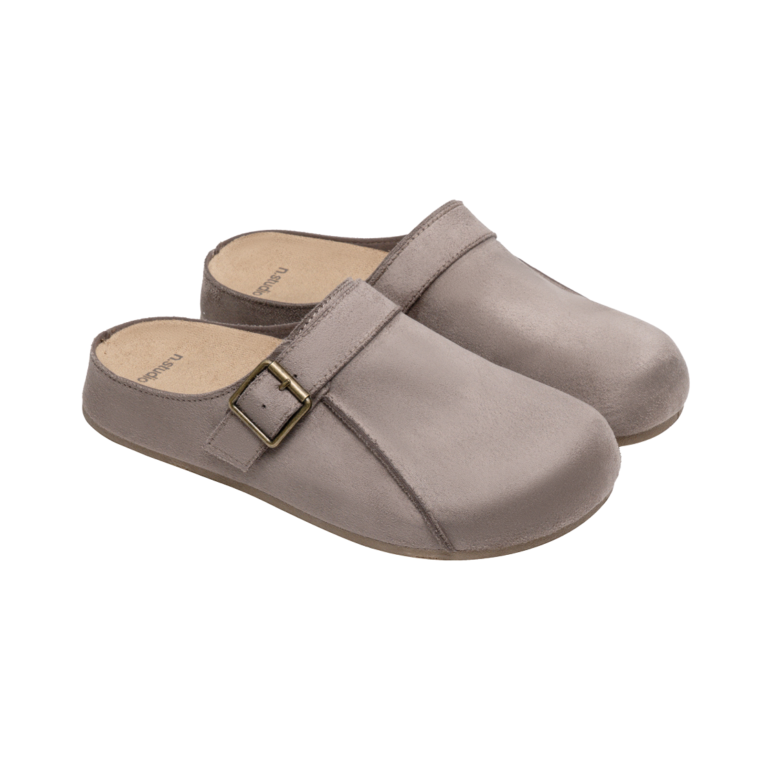 누아트스튜디오 보스턴 슬라이드 클로그 토프(NUARTSTUDIO Boston Slide Clog Taupe) - 4