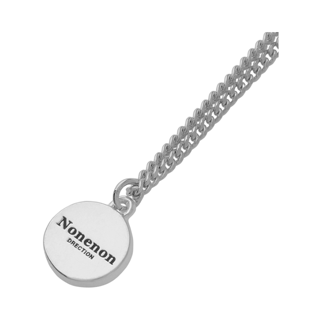 논논 블랙 스마일 넥클리스(Nonenon Black Smile Necklace) - 2