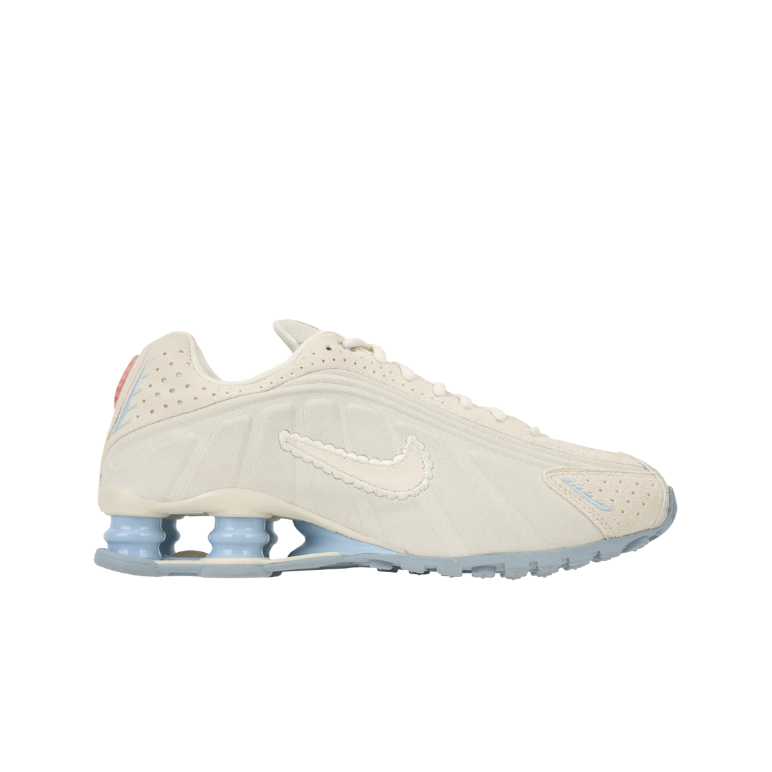 (W) 나이키 샥스 R4 SE 페일 아이보리 라이트 오어우드 브라운((W) Nike Shox R4 SE Pale Ivory Light Orewood Brown)
