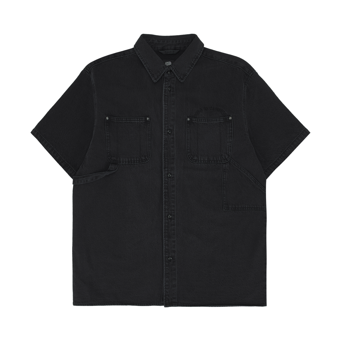 데우스 엑스 마키나 카펜터 데님 셔츠 블랙 인디고(Deus Ex Machina Carpenter Denim Shirt Black Indigo)