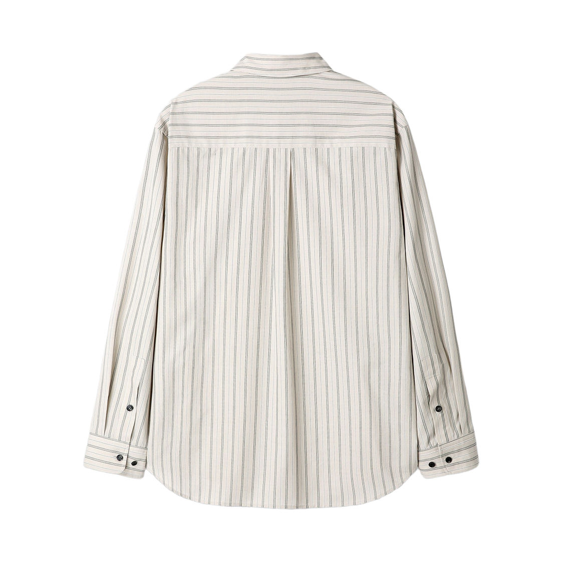 토니웩 스트라이프 코튼 셔츠 웜 그레이(Tonywack Striped Cotton Shirt Warm Grey) - 2