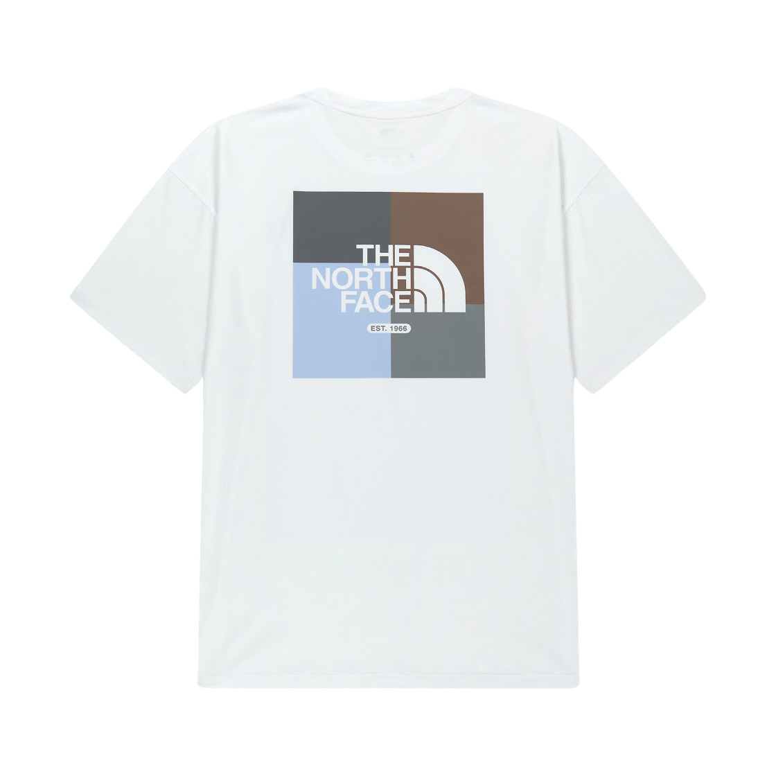 NT7US22K The North Face White Label Color Peak EX S/S R/T-Shirt White - 26SS