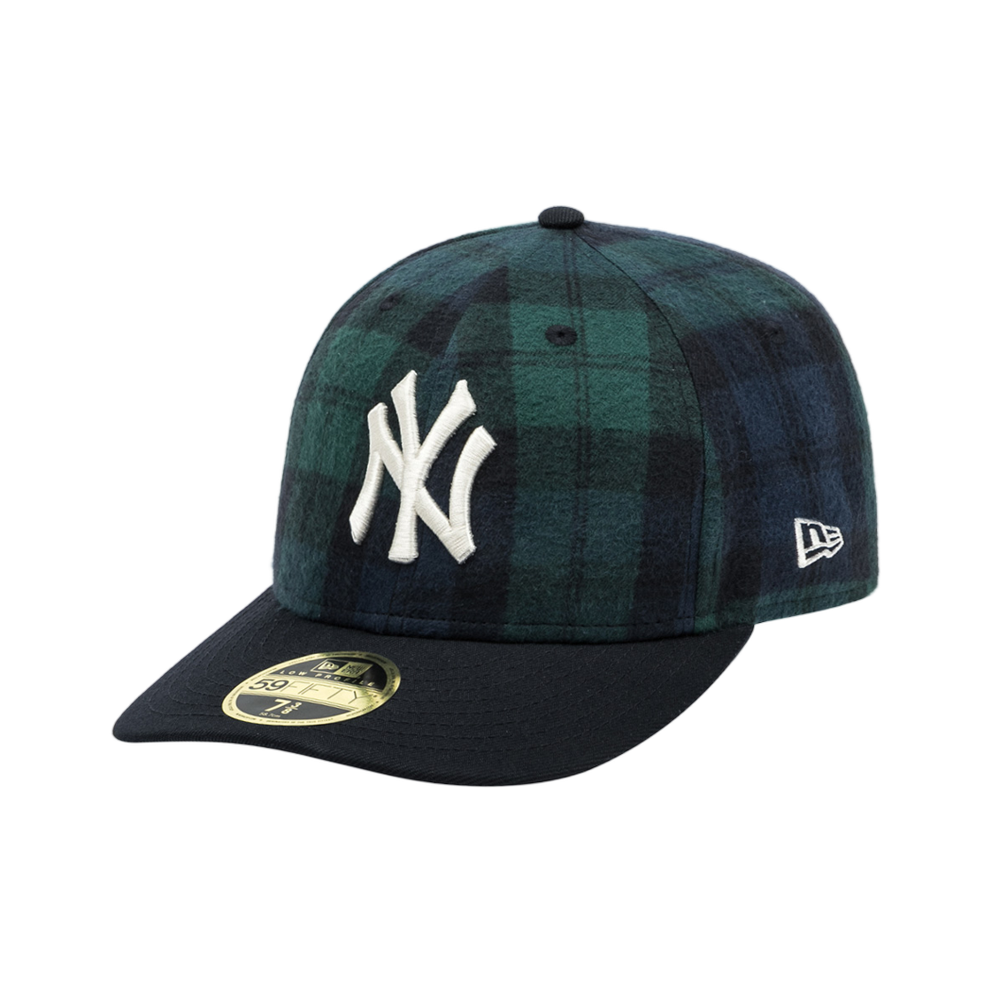 14307321 New Era MLB New York Yankees Check Low Profile Fitted Cap Check Navy