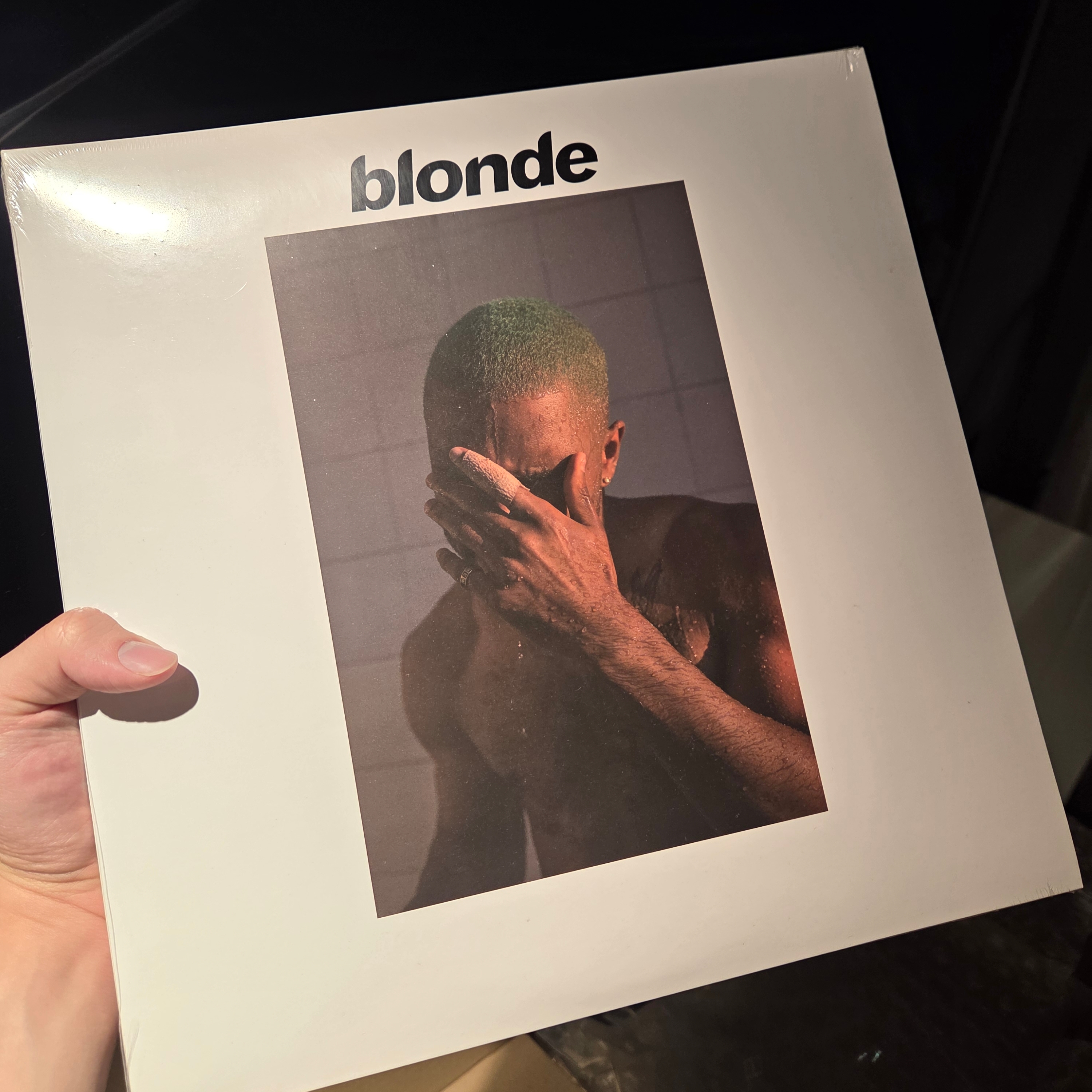 Frank Ocean Blonde Black (2LP) 착용 스타일 - 2