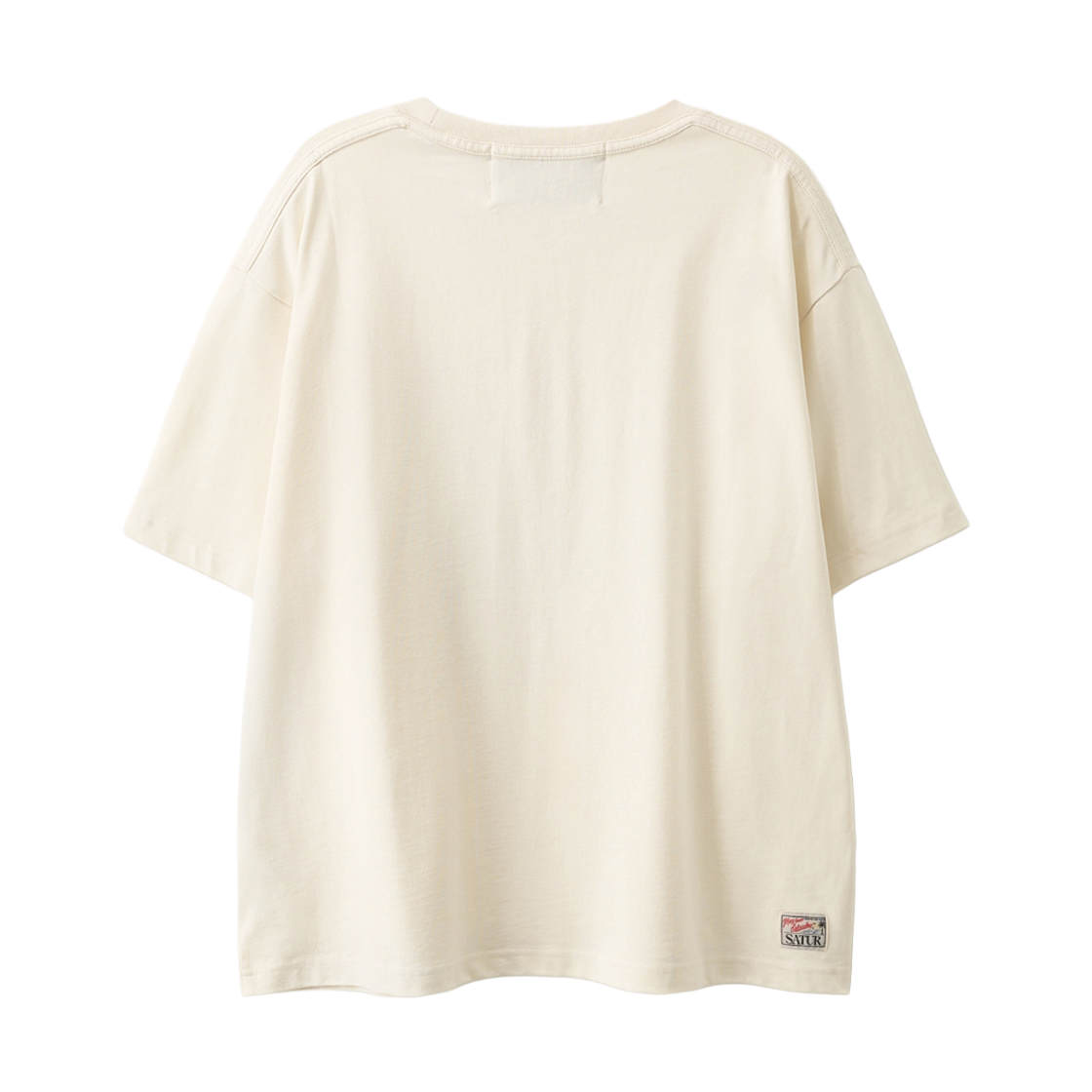 세터 미러볼 그래픽 반팔 티셔츠 크림(SATUR Mirrorball Graphic T-Shirt Cream) - 2