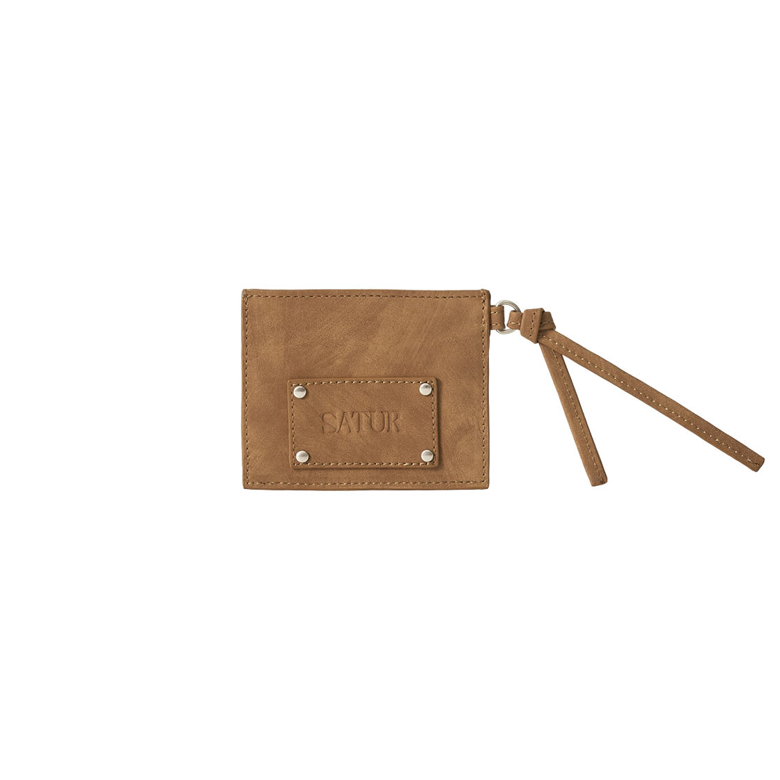 세터 스터드 카드 지갑 카멜(SATUR Stud Card Wallet Camel) - 2