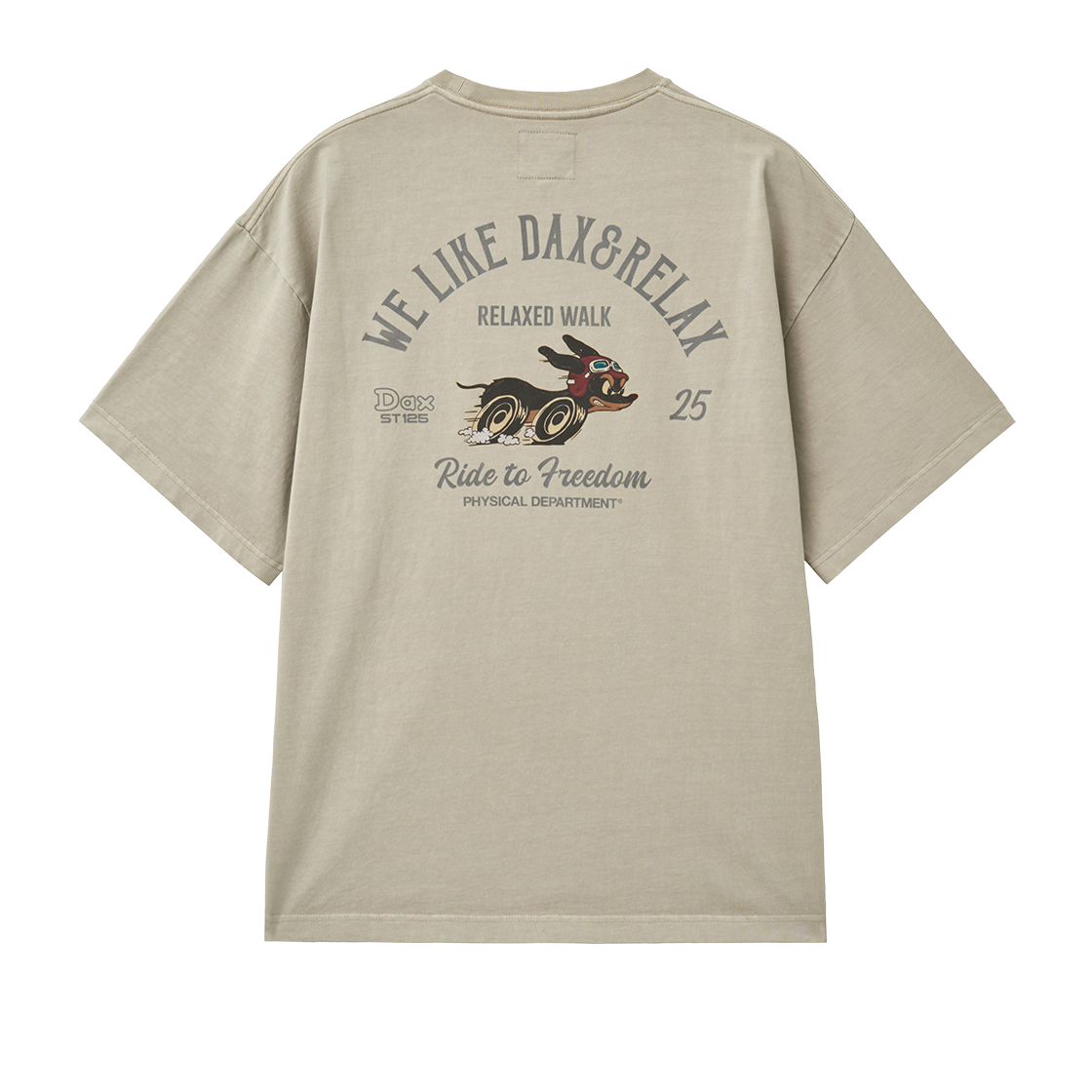 혼다 DAX 125 반팔 티셔츠 베이지