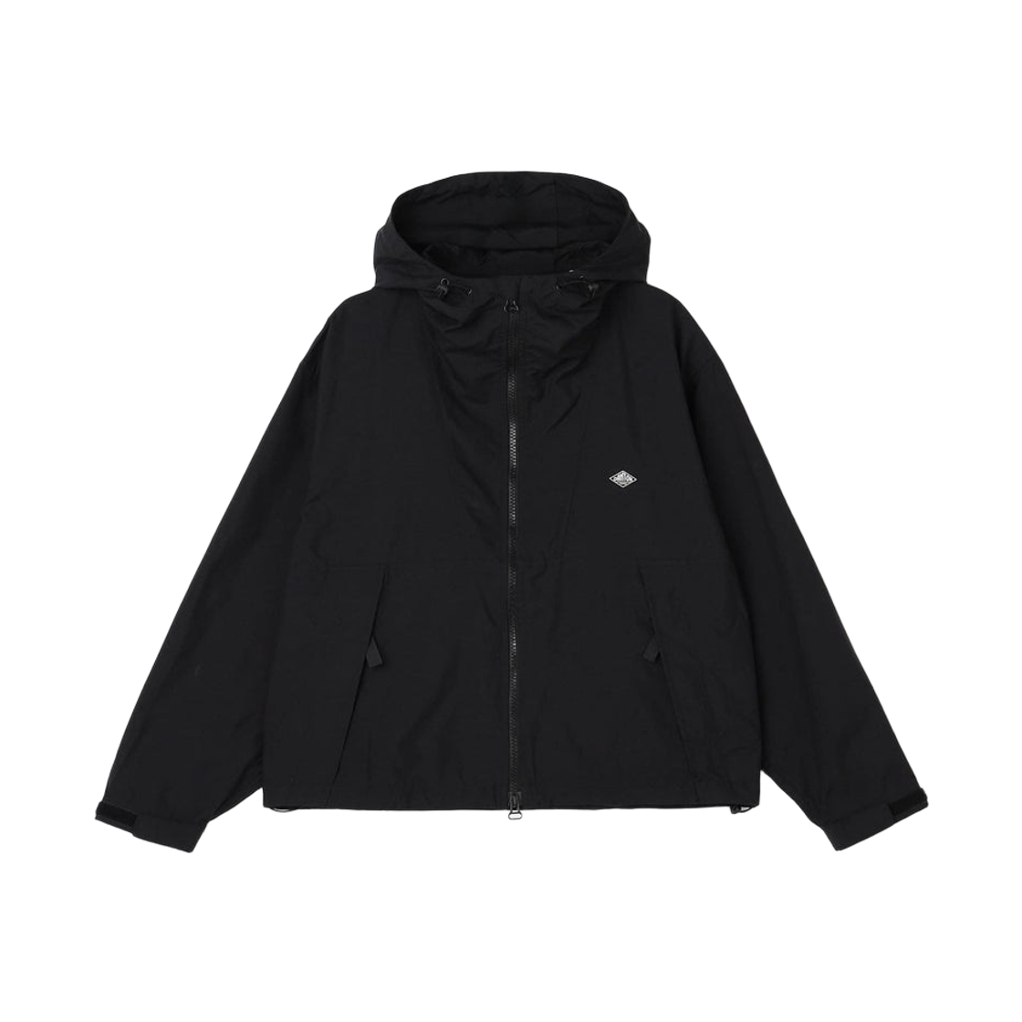 (W) 단톤 스터너 나일론 후드 자켓 블랙((W) Danton Stunner Nylon Hooded Jacket Black) - 1