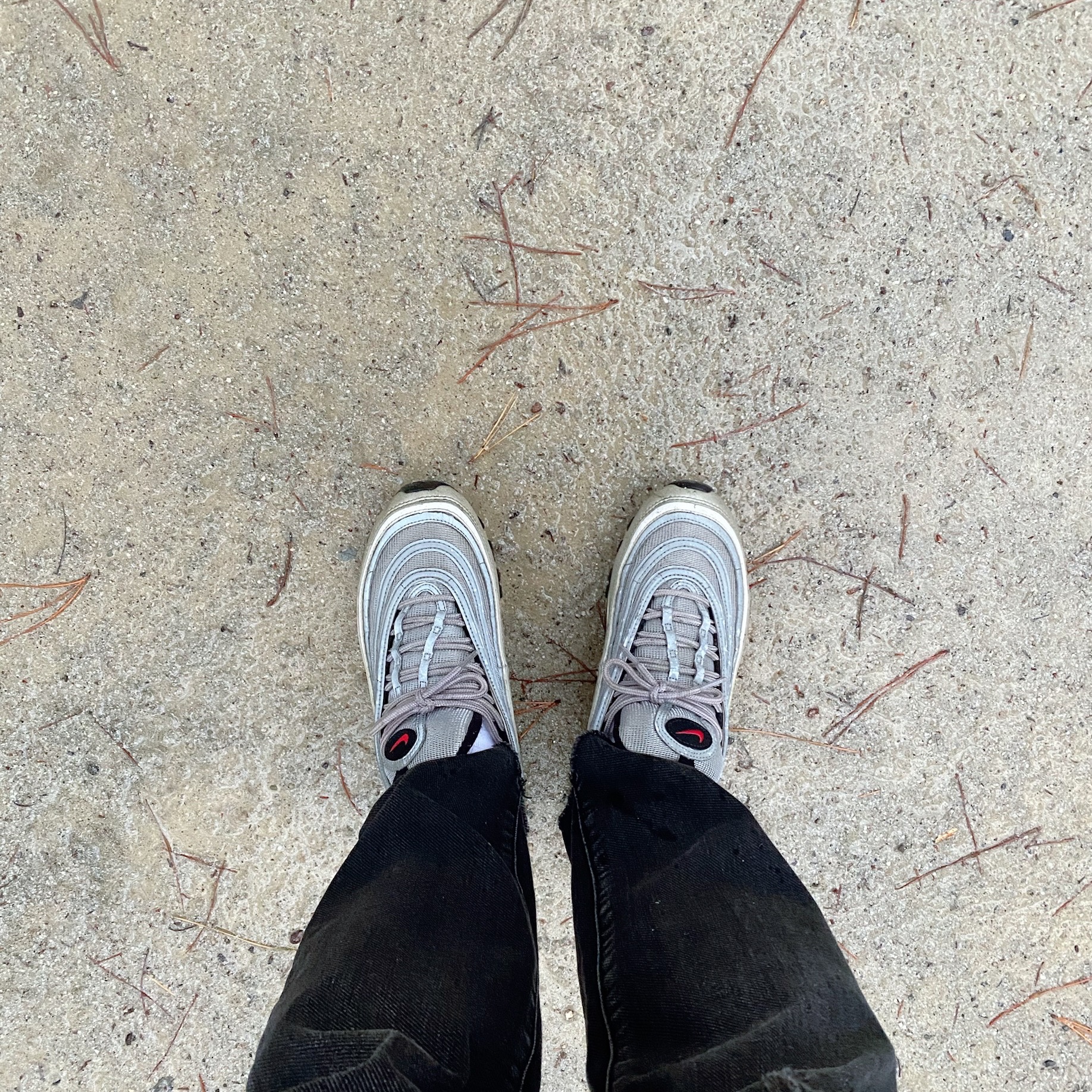 Nike Air Max 97 OG Silver Bullet 2022 착용 스타일