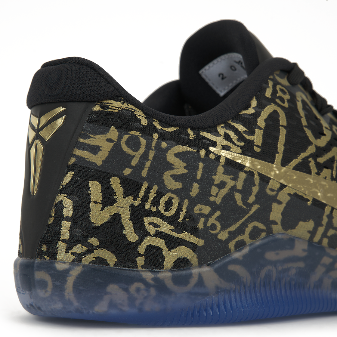 나이키 코비 11 프로트로 블랙 앤 메탈릭 골드(Nike Kobe 11 Protro Black and Metallic Gold) - 8