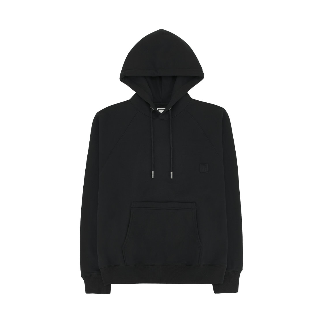 W261TS37741B Wooyoungmi New Back Logo Hoodie Black - 26SS