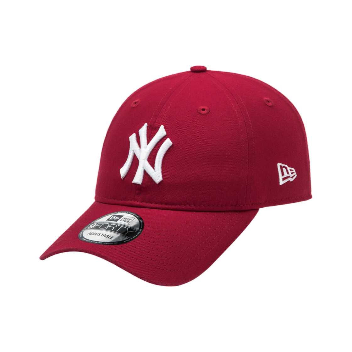 뉴에라 MLB 뉴욕 양키스 베이직 언스트럭쳐 볼캡 스칼렛(New Era MLB New York Yankees Basic Unstructured Ball Cap Scarlet) - 1