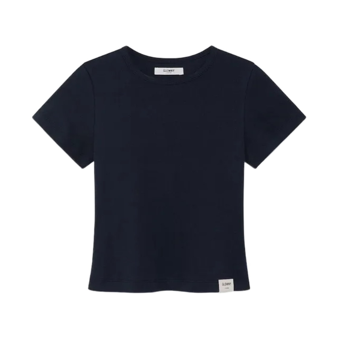(W) 글로니 G 베이비 티셔츠 네이비((W) Glowny G Baby T-Shirt Navy) - 1