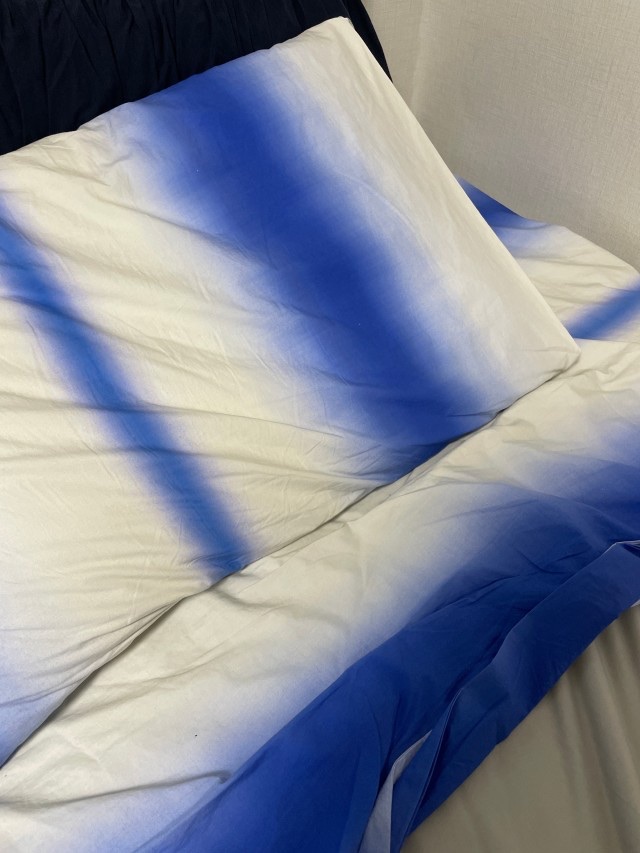 Smudge stripe bedding / Bada / SS set 착용 스타일