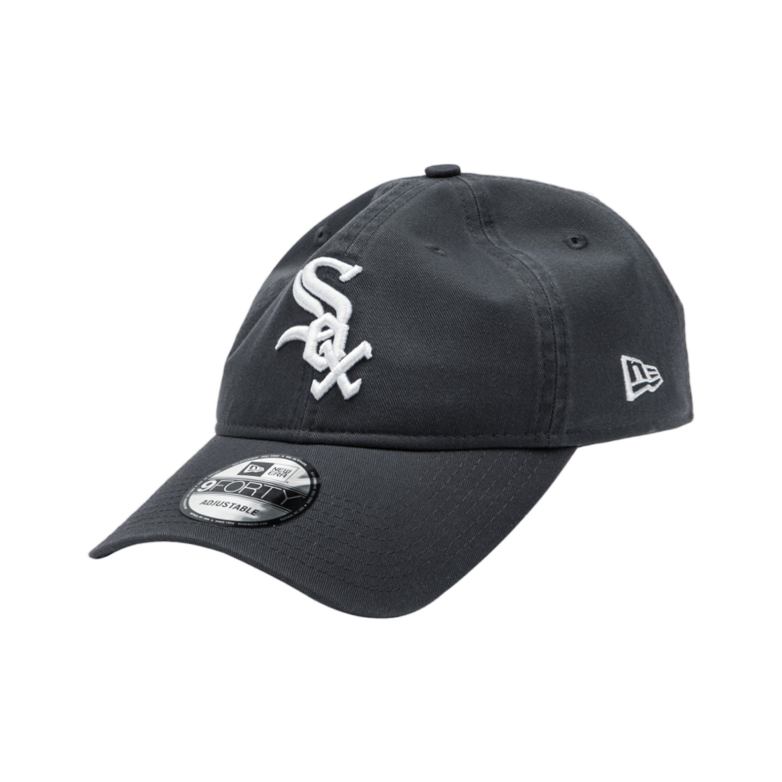 뉴에라 MLB 시카고 화이트삭스 베이직 언스트럭쳐 볼캡 다크 그라파이트(New Era MLB Chicago White Sox Basic Unstructured Ball Cap Dark Graphite) - 2