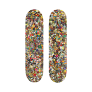 Supreme x Mike Kelley Skateboard White 8.375" x 32.125" - 26SS