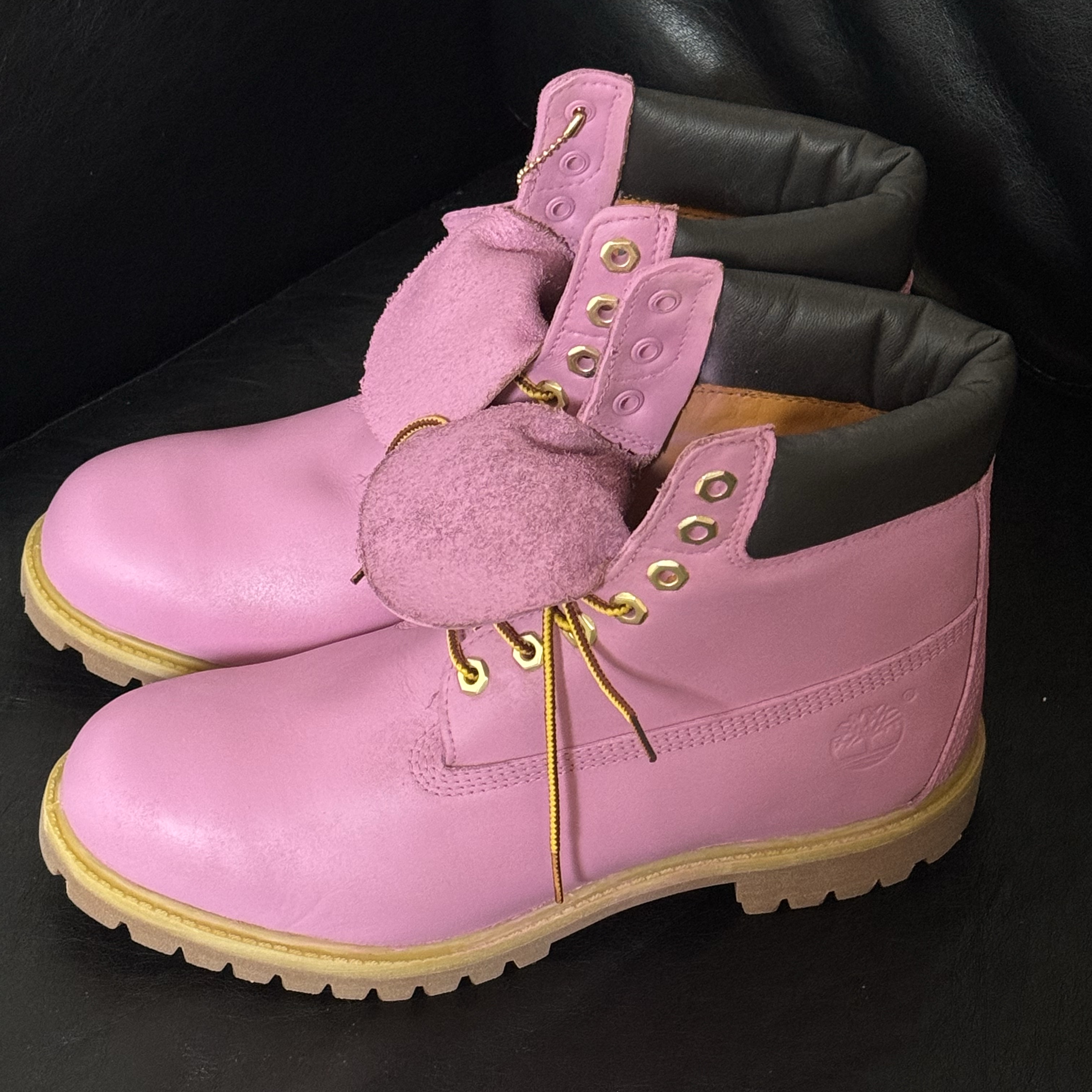 Timberland Premium 6 inch Waterproof Boot Wheat Nubuck - Wide 착용 스타일 - 1
