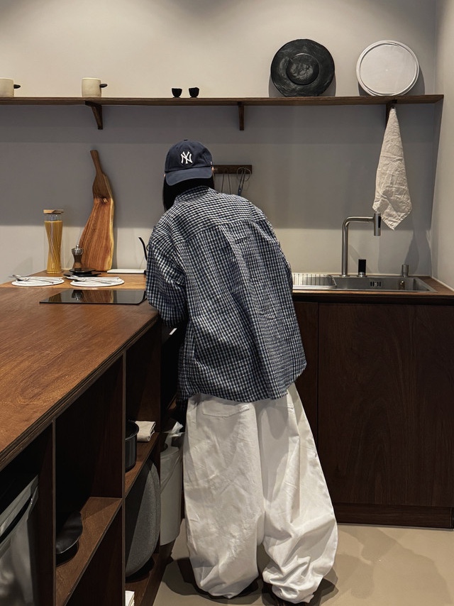 47 Brand New York Yankees Clean Up Navy 착용 스타일 - 2