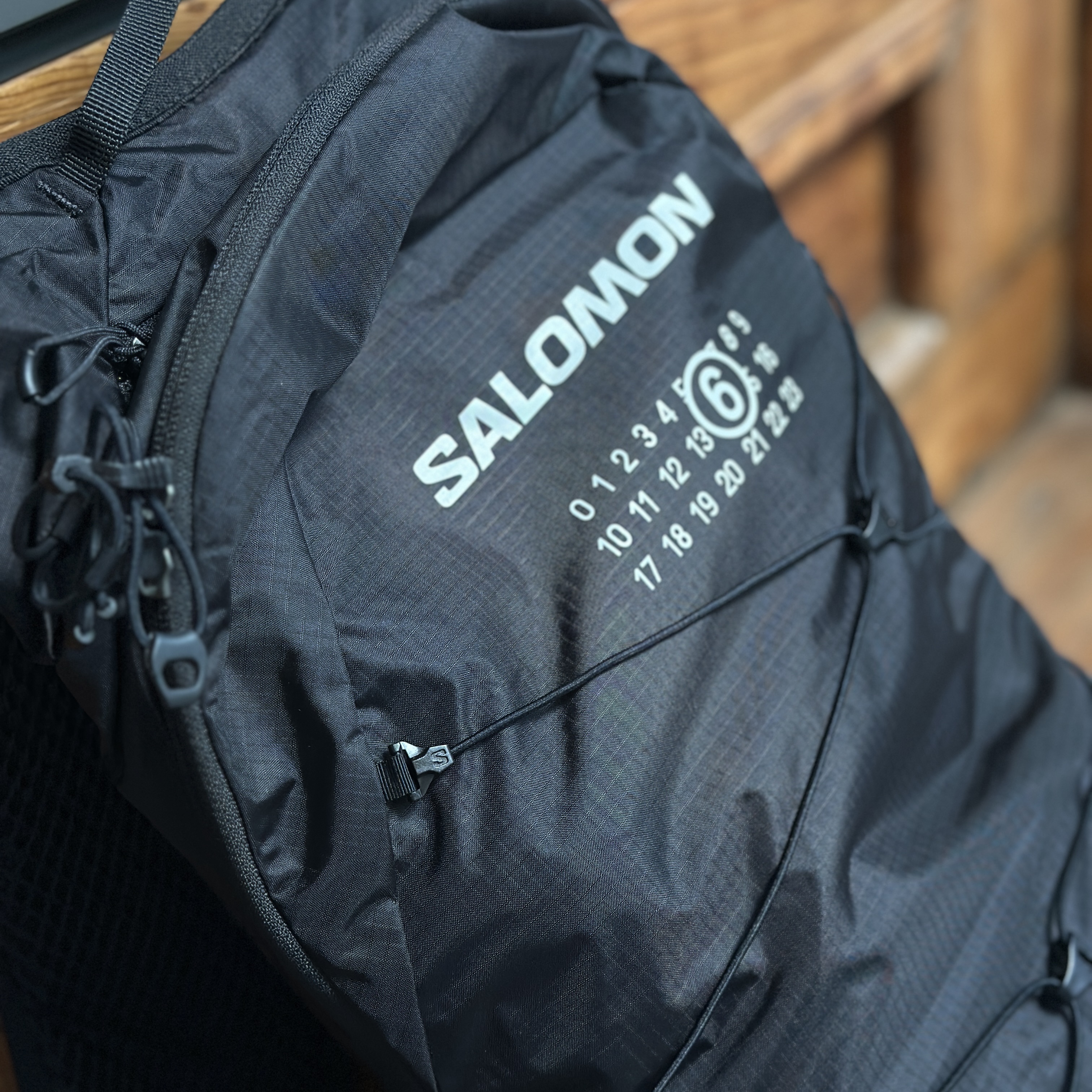 Salomon x MM6 Maison Margiela XT-15 Black 착용 스타일