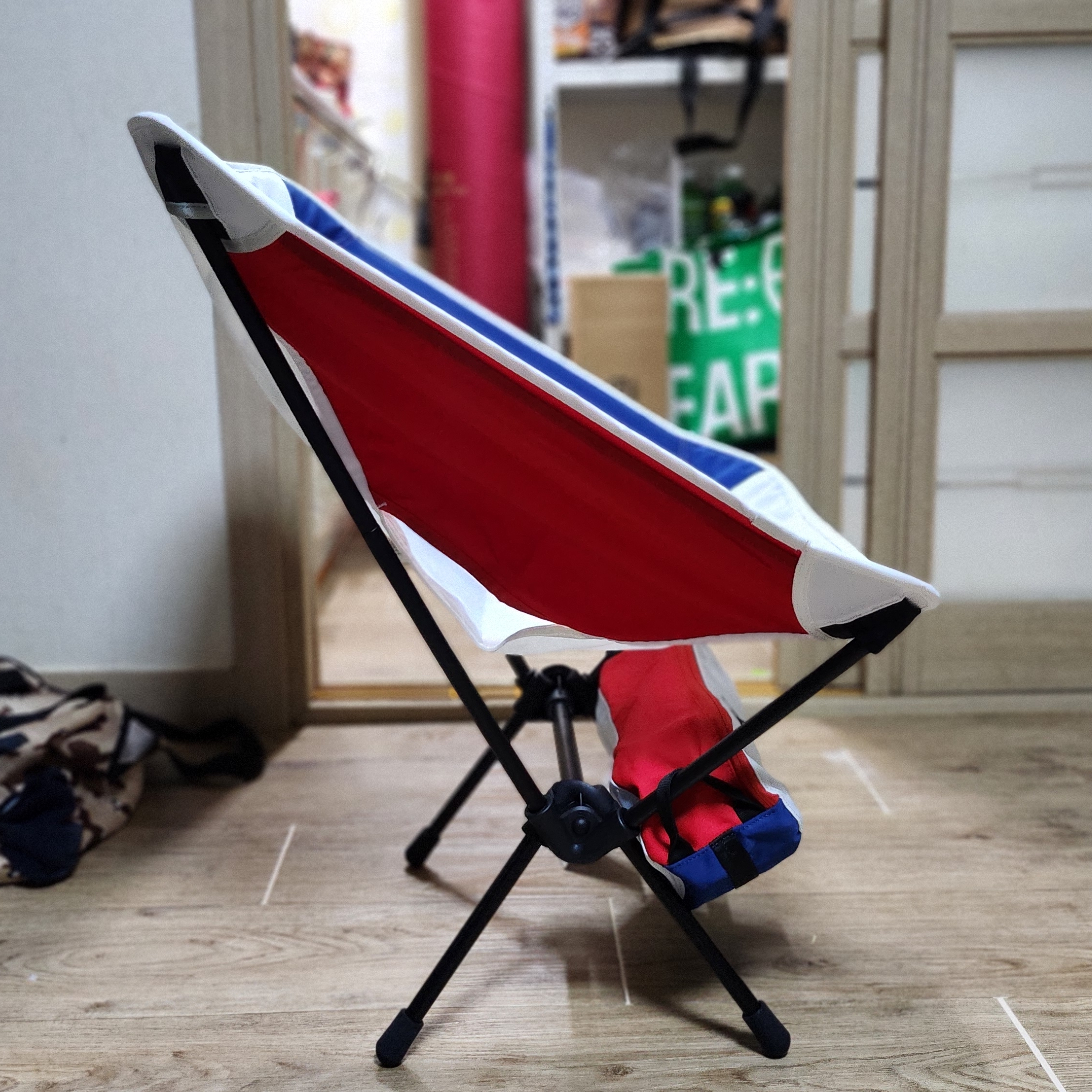 Helinox x Jordan Chair One 착용 스타일 - 4