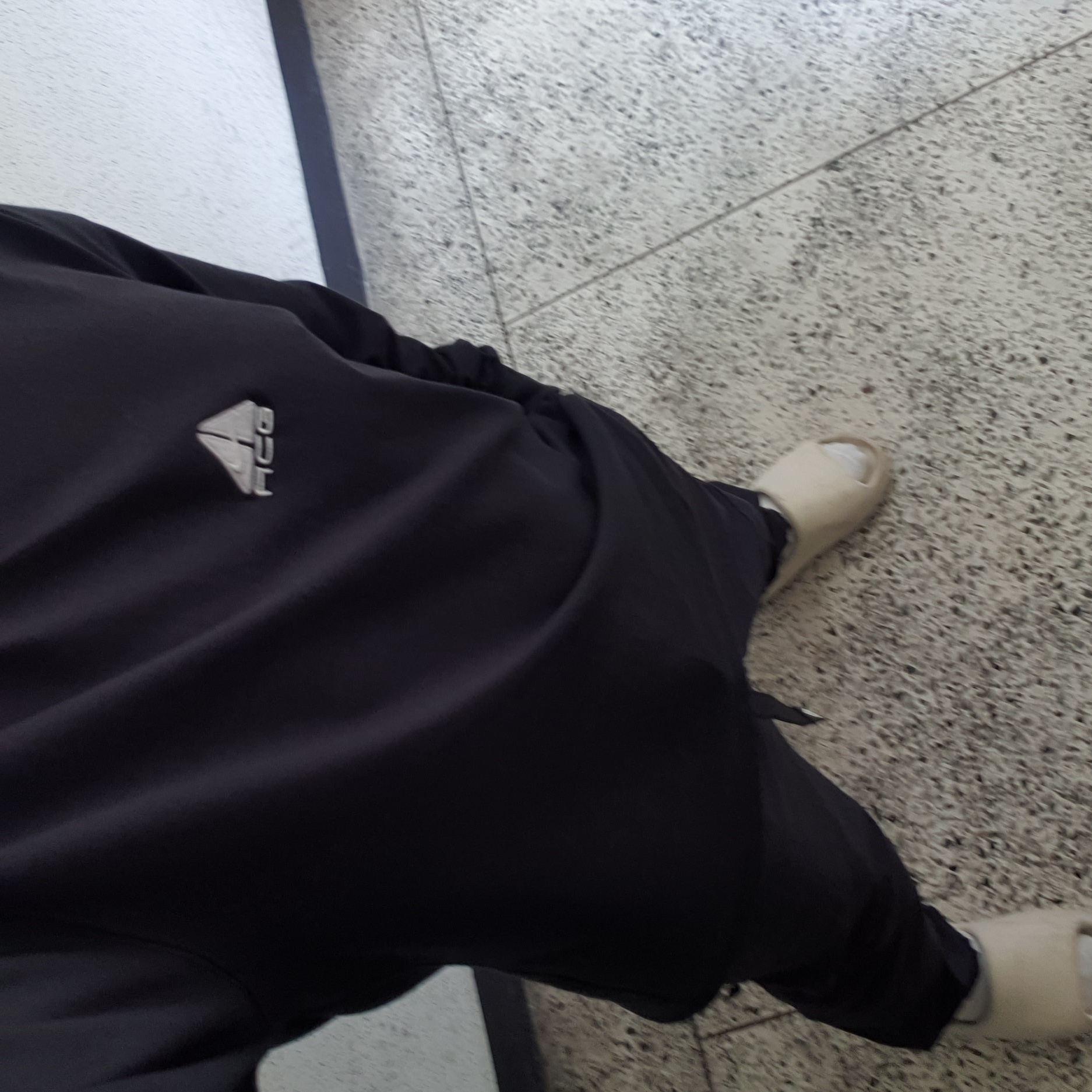 Nike ACG Lungs Long Sleeve T-Shirt Black Summit White - Asia 착용 스타일