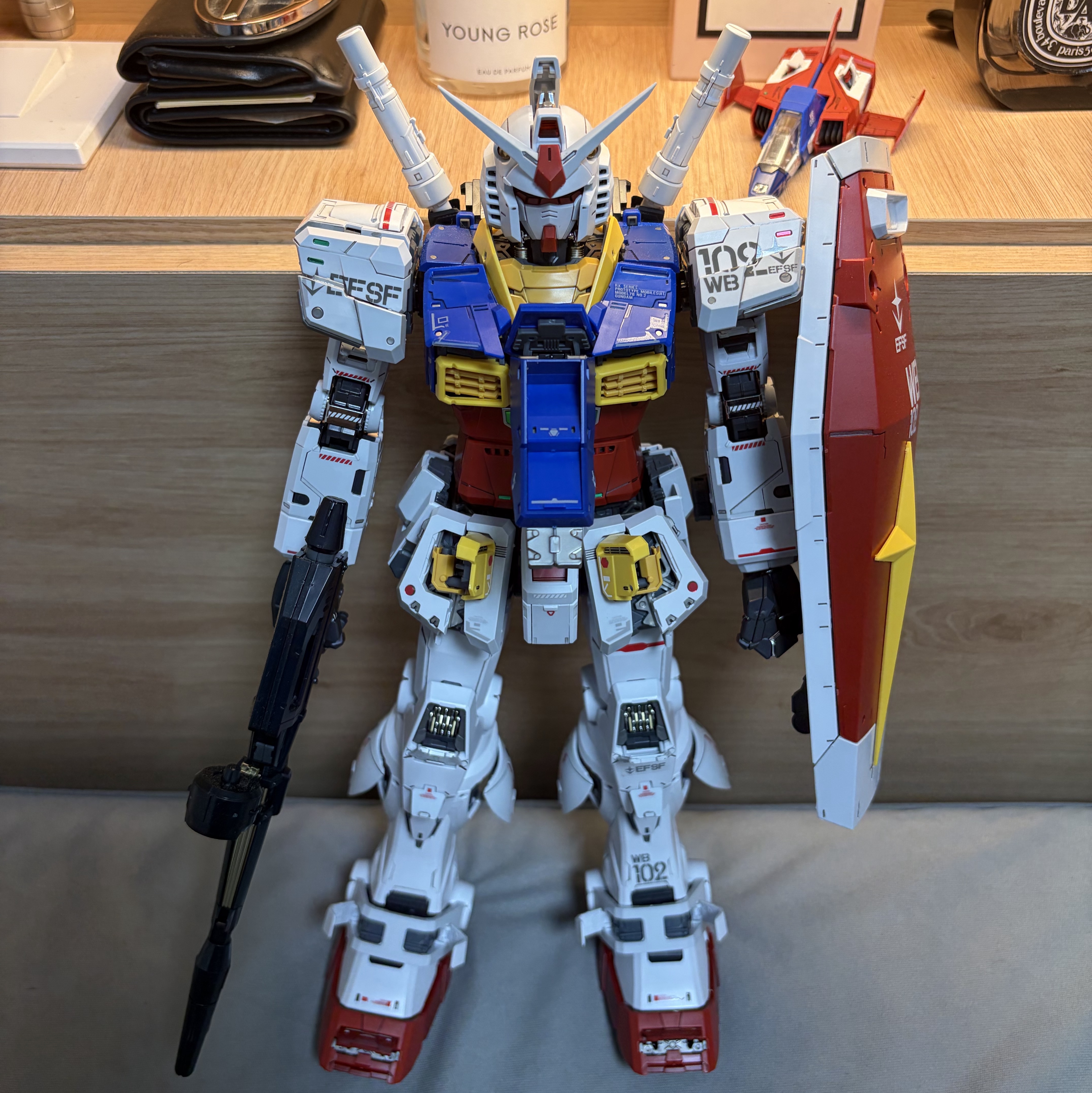 Bandai PG Unleashed RX-78-2 Gundam 착용 스타일
