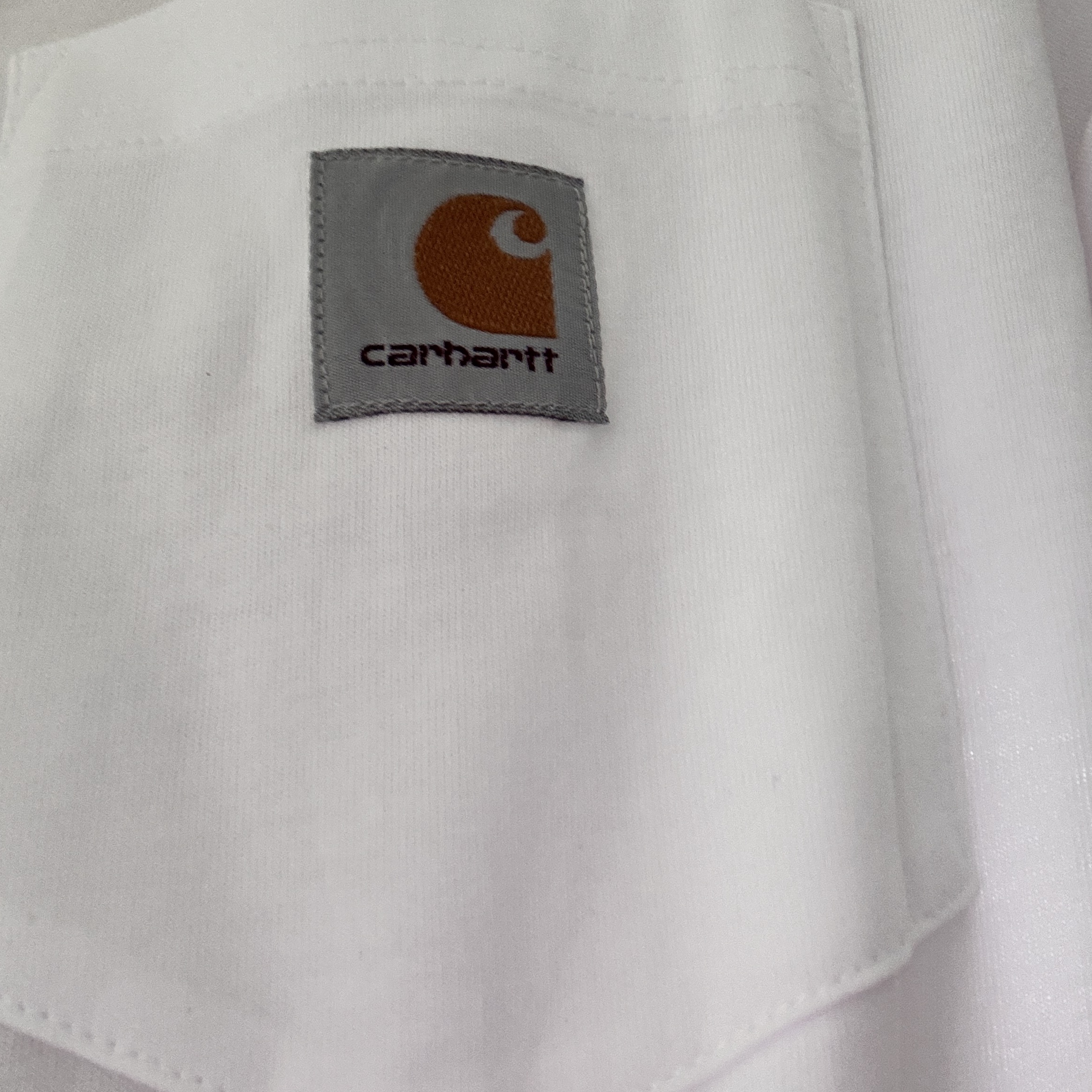 Carhartt WIP S/S Pocket T-Shirt White 착용 스타일