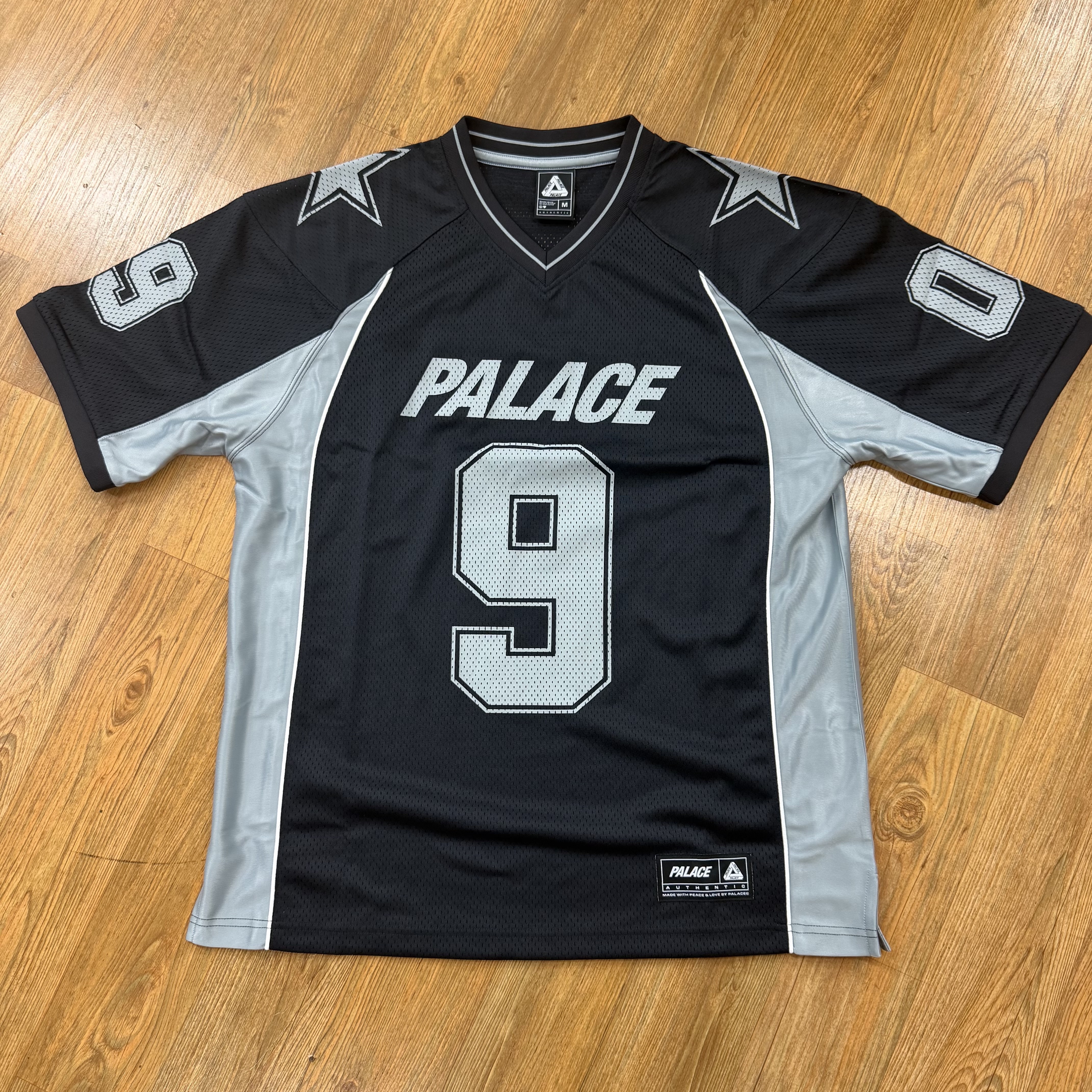 Palace Nein Mesh Jersey Black - 26SS 착용 스타일 - 2