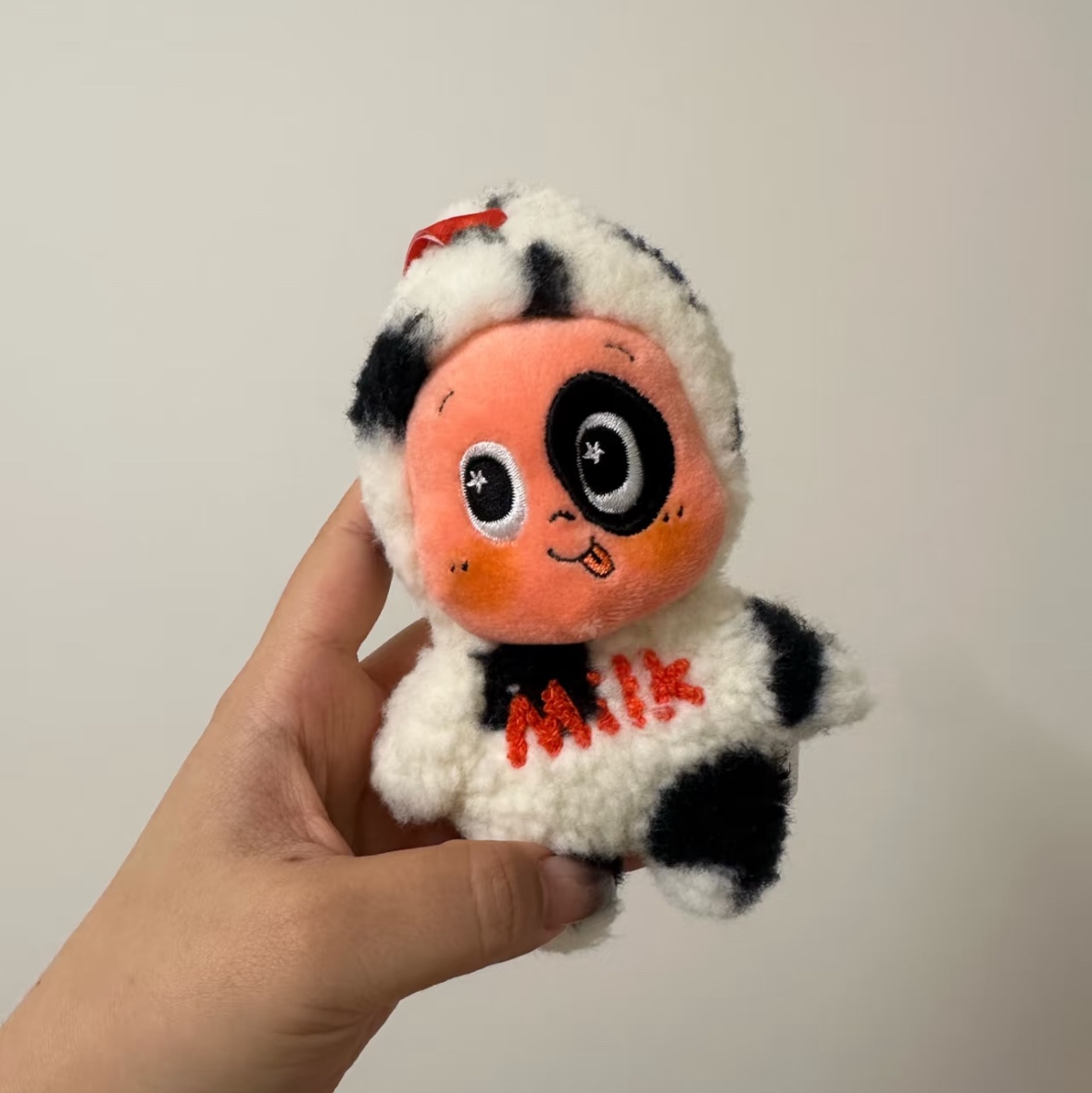 Pop Mart Moon Gelato Series Milk Pudding Vinyl Plush Blister Pack 착용 스타일
