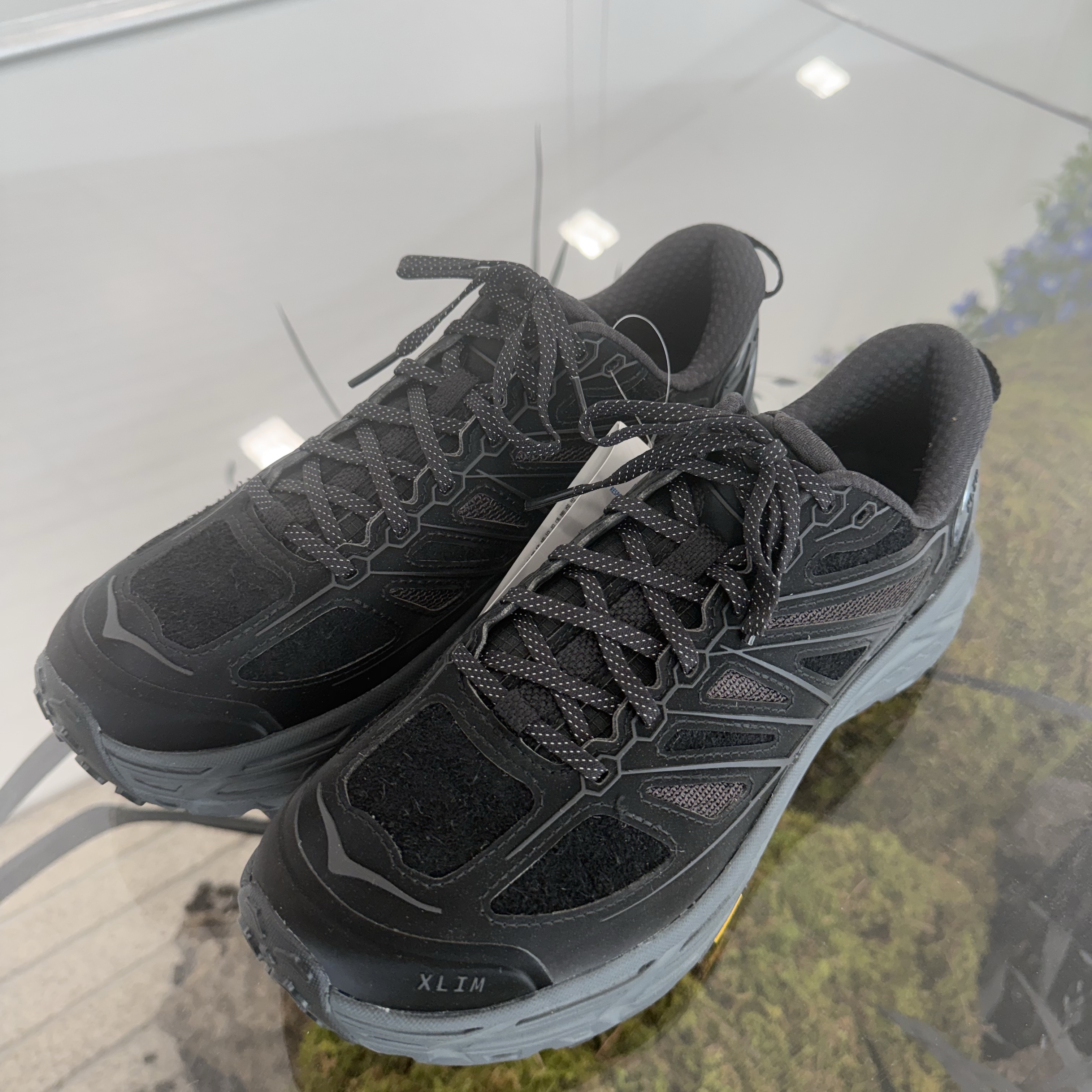 Hoka x Xlim Mafate Speed 2 TS Black Charcoal 착용 스타일