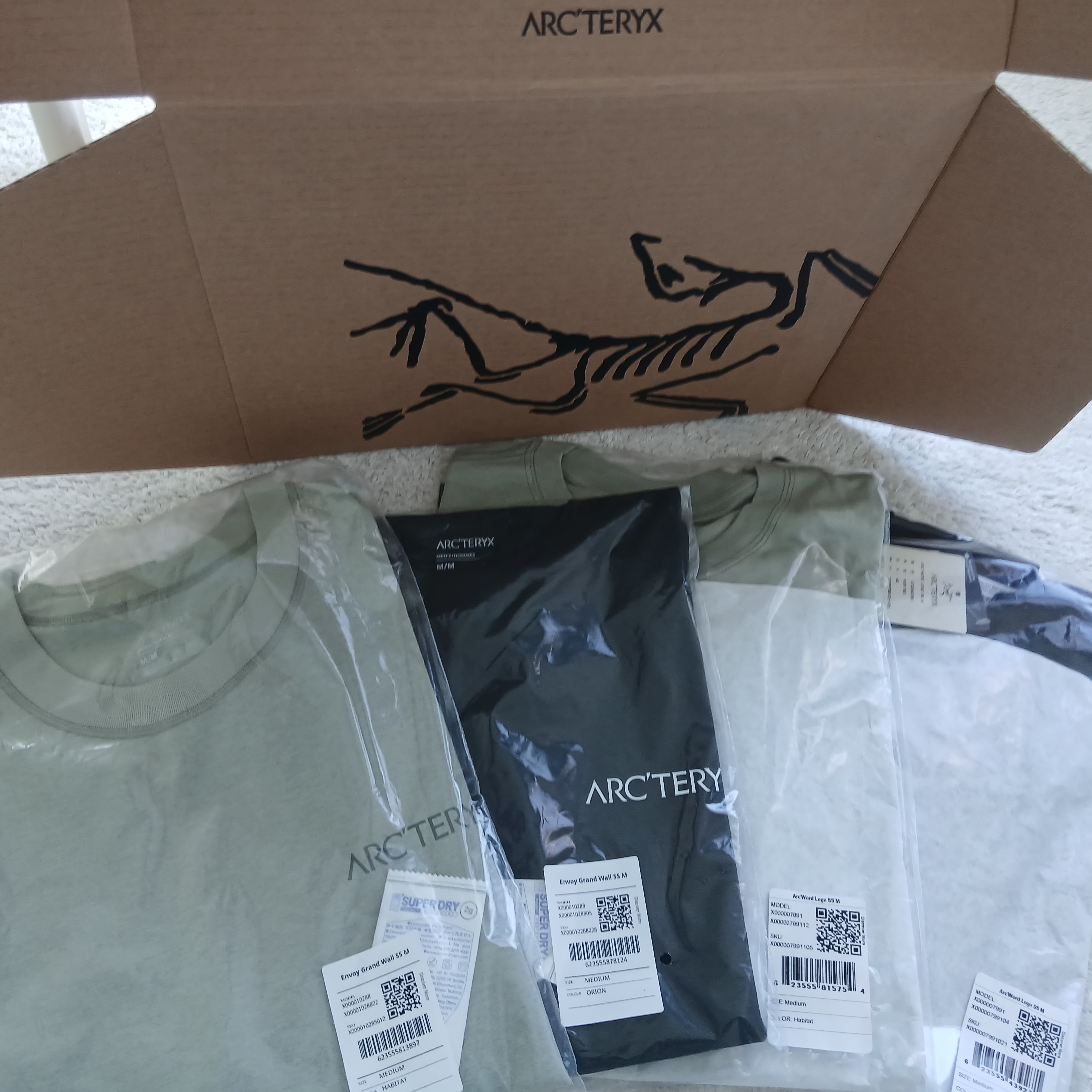 Arc'teryx Envoy Grand Wall SS T-Shirt Orion, Arc'teryx Envoy Grand Wall SS T-Shirt Habitat 착용 스타일 - 2